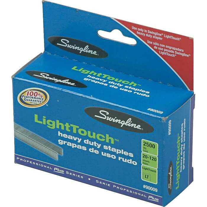 Swingline® LightTouch® Heavy Duty Staples, 5/8" Length, 2,500/Per Box (90009) 5 Swingline® LightTouch® Heavy Duty Staples, 5/8" Length, 2,500/Per Box (90009) - Image 5