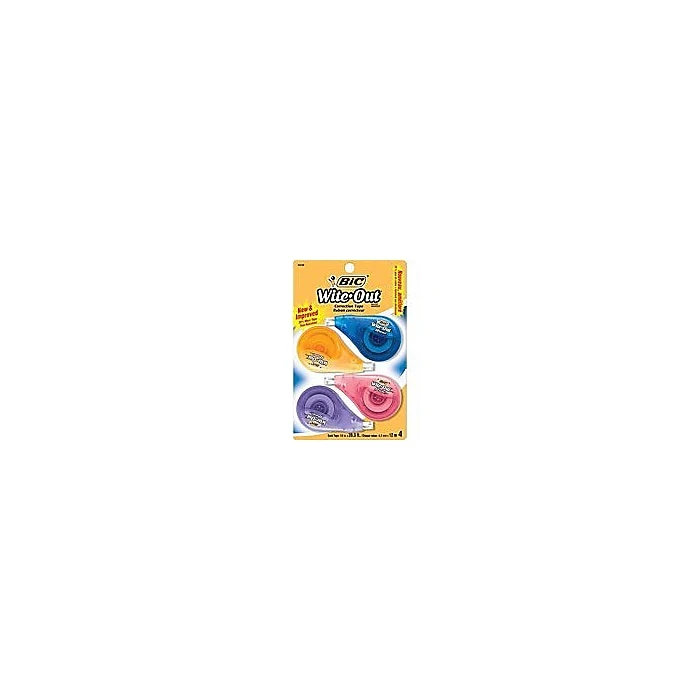 BIC Wite-Out EZ Correct Correction Tape, White, Bulk (50589-CT) 4 BIC Wite-Out EZ Correct Correction Tape, White, Bulk (50589-CT) - Image 4