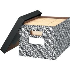 Bankers Box Stor/File™ Medium-Duty Storage Boxes, Legal/Legal, Brocade, 4/Carton (0022705)