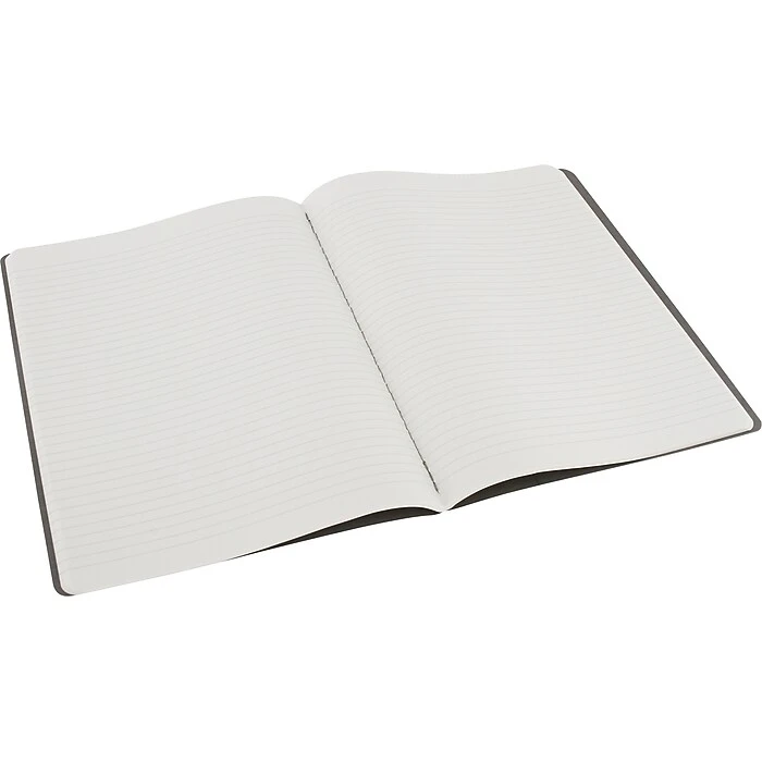 Moleskine Cahier Journal, 7-1/2" X 10", Ruled, Pebble Grey (629605) 3 Moleskine Cahier Journal, 7-1/2" X 10", Ruled, Pebble Grey (629605) - Image 3