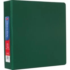 Staples Heavy Duty 2" 3-Ring Non-View Binder, Navy Blue (ST56274-CC) -Office Supplies Shop s0839446 sc7
