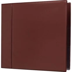Staples® Heavy-Duty Binder With D-Rings, Maroon, 775 Sheet Capacity, 4" Ring