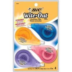 BIC Wite-Out EZ Correct Correction Tape, White, Bulk (50589-CT) 6 BIC Wite-Out EZ Correct Correction Tape, White, Bulk (50589-CT) -Office Supplies Shop s0904873 sc7