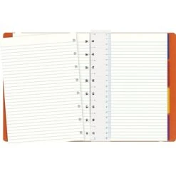 Filofax A5 4-Subject Professional Notebook, 8 1/4" X 5 13/16", College Ruled, 56 Sheets, Orange (B115010U) 11 Filofax A5 4-Subject Professional Notebook, 8 1/4" X 5 13/16", College Ruled, 56 Sheets, Orange (B115010U) -Office Supplies Shop s0969250 sc7