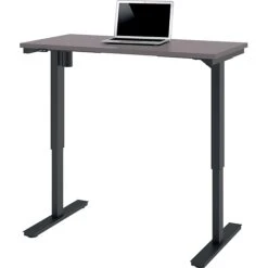 Bestar® 48W" Electric Height-Adjustable Table, Slate (65857-59)