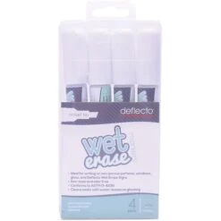 Deflect-O Wet Erase Marker, Chisel Point, White, 4/Pack (SMA510-V4-WT) 9 Deflect-O Wet Erase Marker, Chisel Point, White, 4/Pack (SMA510-V4-WT) -Office Supplies Shop s1114971 sc7
