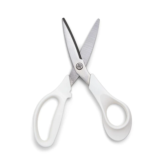 TRU RED™ 7" Stainless Steel Scissors, Straight Handle, 2/Pack (TR55034) 4 TRU RED™ 7" Stainless Steel Scissors, Straight Handle, 2/Pack (TR55034) - Image 4