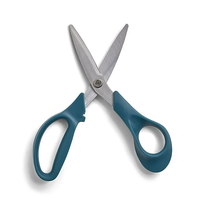TRU RED™ Ergonomic 7" Stainless Steel Scissors, Straight Handle (TR55035) 4 TRU RED™ Ergonomic 7" Stainless Steel Scissors, Straight Handle (TR55035) - Image 4