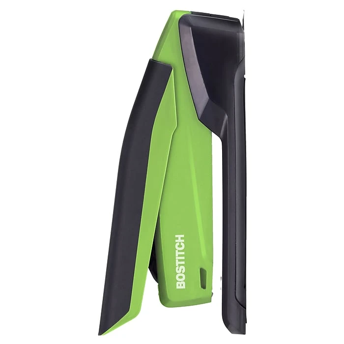 Bostitch InPower™ Spring-Powered Desktop Stapler, 20 Sheet Capacity, Green/Black (1123) 2 Bostitch InPower™ Spring-Powered Desktop Stapler, 20 Sheet Capacity, Green/Black (1123) - Image 2