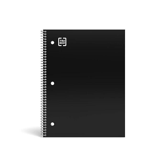 TRU RED™ Premium 1-Subject Notebook, 8" X 10.5", Wide Ruled, 100 Sheets, Red, 12 Notebooks/Carton (TR20958CT) 8 TRU RED™ Premium 1-Subject Notebook, 8" X 10.5", Wide Ruled, 100 Sheets, Red, 12 Notebooks/Carton (TR20958CT) - Image 8