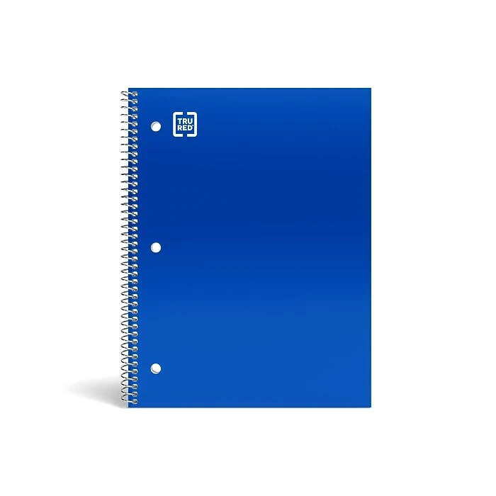 TRU RED™ Premium 1-Subject Notebook, 8" X 10.5", Wide Ruled, 100 Sheets, Red, 12 Notebooks/Carton (TR20958CT) 10 TRU RED™ Premium 1-Subject Notebook, 8" X 10.5", Wide Ruled, 100 Sheets, Red, 12 Notebooks/Carton (TR20958CT) - Image 10
