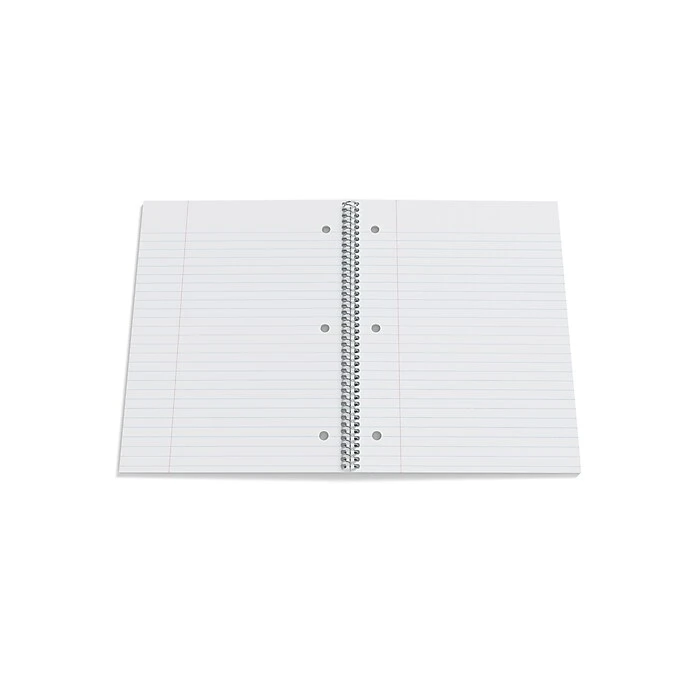 TRU RED™ Premium 1-Subject Notebook, 8" X 10.5", Wide Ruled, 100 Sheets, Red, 12 Notebooks/Carton (TR20958CT) 2 TRU RED™ Premium 1-Subject Notebook, 8" X 10.5", Wide Ruled, 100 Sheets, Red, 12 Notebooks/Carton (TR20958CT) - Image 2