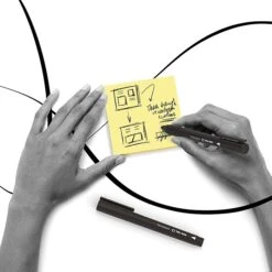 TRU RED™ Pen Permanent Markers, Fine Tip, Black, 36/Pack (TR54545) -Office Supplies Shop s1194655 sc7