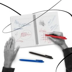 TRU RED™ Retractable Quick Dry Gel Pen, Medium Point, 1.0mm, Black, 5/Pack (TR56952) -Office Supplies Shop s1194666 sc7