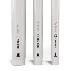 TRU RED™ Tank Dry Erase Markers, Twin Tip, Red, 4/Pack (TR57837) -Office Supplies Shop s1194936 sc7