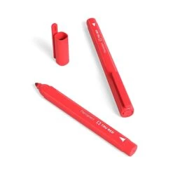 TRU RED™ Pen Permanent Markers, Fine Tip, Red, 12/Pack (TR54539) -Office Supplies Shop s1195116 sc7