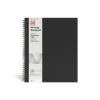 TRU RED™ Large Soft Cover Meeting Notebook, Black (TR54985)