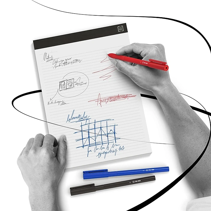 Staples Ballpoint Gripped Pen, Medium Point, 1.0mm, Black, 60/Pack (TR52867) 6 Staples Ballpoint Gripped Pen, Medium Point, 1.0mm, Black, 60/Pack (TR52867) - Image 6