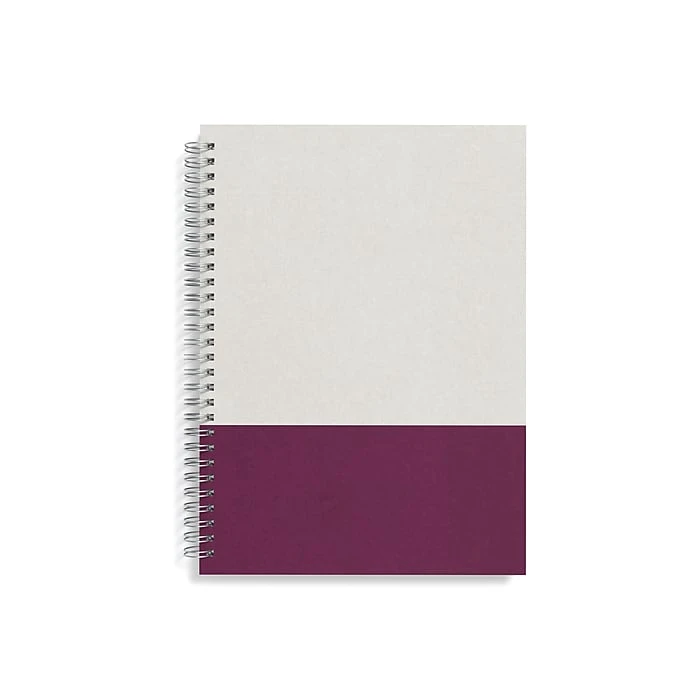 TRU RED™ Medium Hard Cover Ruled Notebook, Gray/Purple (TR55742) 4 TRU RED™ Medium Hard Cover Ruled Notebook, Gray/Purple (TR55742) - Image 4