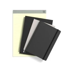 TRU RED™ Large Soft Cover Meeting Notebook, Black (TR54985) -Office Supplies Shop s1195771 sc7 1