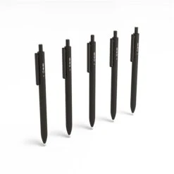 TRU RED™ Retractable Quick Dry Gel Pen, Medium Point, 1.0mm, Black, 5/Pack (TR56952)