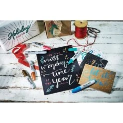 Sharpie Permanent Markers, Chisel Tip, Assorted Metallic, 6/Pack (2089634) -Office Supplies Shop s1205067 sc7