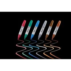 Sharpie Permanent Markers, Chisel Tip, Assorted Metallic, 6/Pack (2089634) -Office Supplies Shop s1205072 sc7