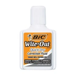BIC Correction Fluid, 20 Ml., White, 4/Pack (WOFQD418-A-WHI) 8 BIC Correction Fluid, 20 Ml., White, 4/Pack (WOFQD418-A-WHI) -Office Supplies Shop s1205494 sc7