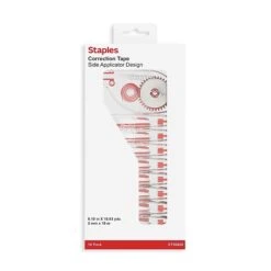 Staples Correction Tape, White, 10/Pack (ST59820) 13 Staples Correction Tape, White, 10/Pack (ST59820) -Office Supplies Shop s1212635 sc7