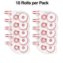 Staples Correction Tape, White, 10/Pack (ST59820) 14 Staples Correction Tape, White, 10/Pack (ST59820) -Office Supplies Shop s1212636 sc7