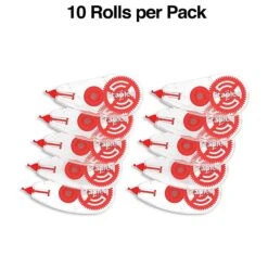 Staples Correction Tape, White, 10/Pack (ST59822/51666) -Office Supplies Shop s1212648 sc7