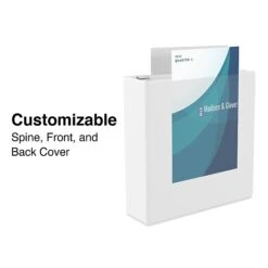 Staples Economy 1" 3-Ring View Binder, White (ST23735-CC) -Office Supplies Shop s1216821 sc7