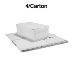 Staples Medium Duty File Box, Lift Off Lid, Legal, White/Gray, 4/Carton (TR59216) -Office Supplies Shop s1219820 sc7