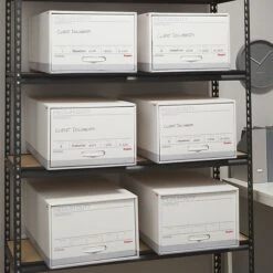 Staples Medium Duty File Drawers, Legal, White/Gray, 6/Carton (TR59226) -Office Supplies Shop s1219836 sc7