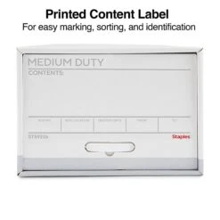 Staples Medium Duty File Drawers, Legal, White/Gray, 6/Carton (TR59226) -Office Supplies Shop s1219839 sc7