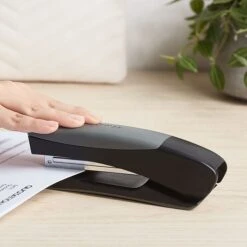 Staples Desktop/Handheld Stapler, 20 Sheet Capacity, Black And Gray (40897) -Office Supplies Shop s1223933 sc7