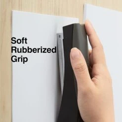 Staples Desktop/Handheld Stapler, 20 Sheet Capacity, Black And Gray (40897) -Office Supplies Shop s1223935 sc7