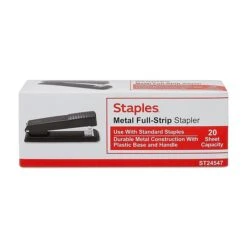 Staples Desktop Stapler, Full-Strip Capacity, Black (24547-CC) -Office Supplies Shop s1224008 sc7