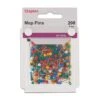 Staples Push Pins, Assorted Colors, 200/Box (10552)