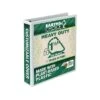 Samsill Earth's Choice Biobased Heavy Duty 1.5" 3-Ring Locking View Binder, White (SAM19857)