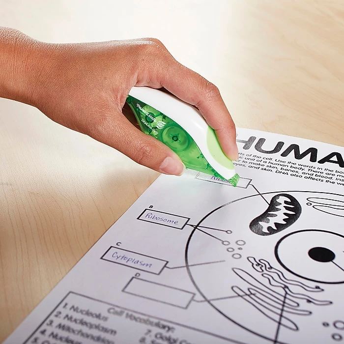 Paper Mate Liquid Paper DryLine Grip Correction Tape, White, 2/Pack (87813) 5 Paper Mate Liquid Paper DryLine Grip Correction Tape, White, 2/Pack (87813) - Image 5