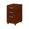 Bush Business Furniture Studio C 3 Drawer Mobile File Cabinet, Hansen Cherry (SCF216HCSU)