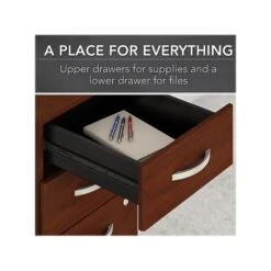 Bush Business Furniture Studio C 3 Drawer Mobile File Cabinet, Hansen Cherry (SCF216HCSU) -Office Supplies Shop sp106058186 sc7