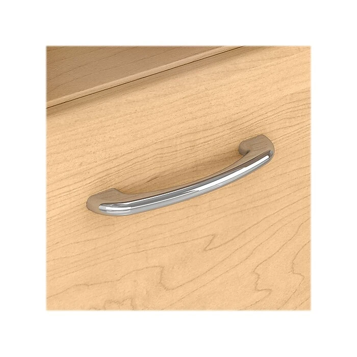 Bush Furniture Cabot 2-Drawer Lateral File Cabinet, Letter/Legal, Natural Maple, 31" (WC31680) 4 Bush Furniture Cabot 2-Drawer Lateral File Cabinet, Letter/Legal, Natural Maple, 31" (WC31680) - Image 4