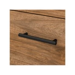 Bush Furniture Somerset 35"-41" Adjustable Desk With Return, Fresh Walnut (SET014FW) -Office Supplies Shop sp108409475 sc7