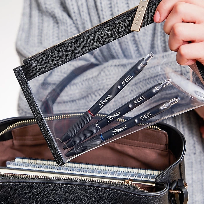 Sharpie S-Gel Retractable Gel Pen, Fine Point, Blue Ink, Dozen (2096146) 5 Sharpie S-Gel Retractable Gel Pen, Fine Point, Blue Ink, Dozen (2096146) - Image 5