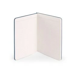 Poppin Velvet Sidekick Professional Notebook With Pen, 6.25" X 8.25", Wide Ruled, 80 Sheets, Storm (107477) -Office Supplies Shop sp110470956 sc7