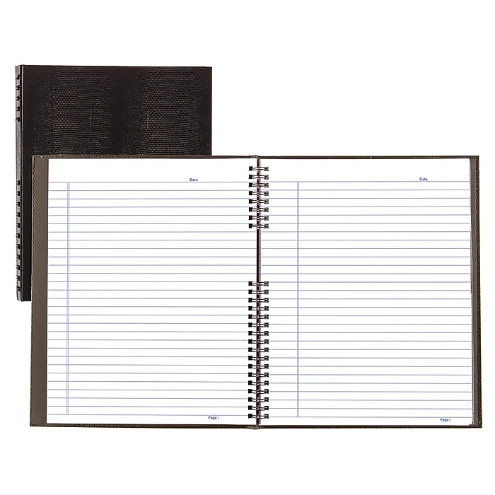 Dominion Blueline Inc Notebook, 8" X 11", College Ruled, 150 Sheets, Black (A10150.BLK) 1 Dominion Blueline Inc Notebook, 8" X 11", College Ruled, 150 Sheets, Black (A10150.BLK)