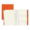 Filofax A5 4-Subject Professional Notebook, 8 1/4" X 5 13/16", College Ruled, 56 Sheets, Orange (B115010U)