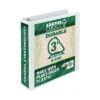 Samsill Earth’s Choice Biobased 3" 3-Ring View Binder, White (16987)